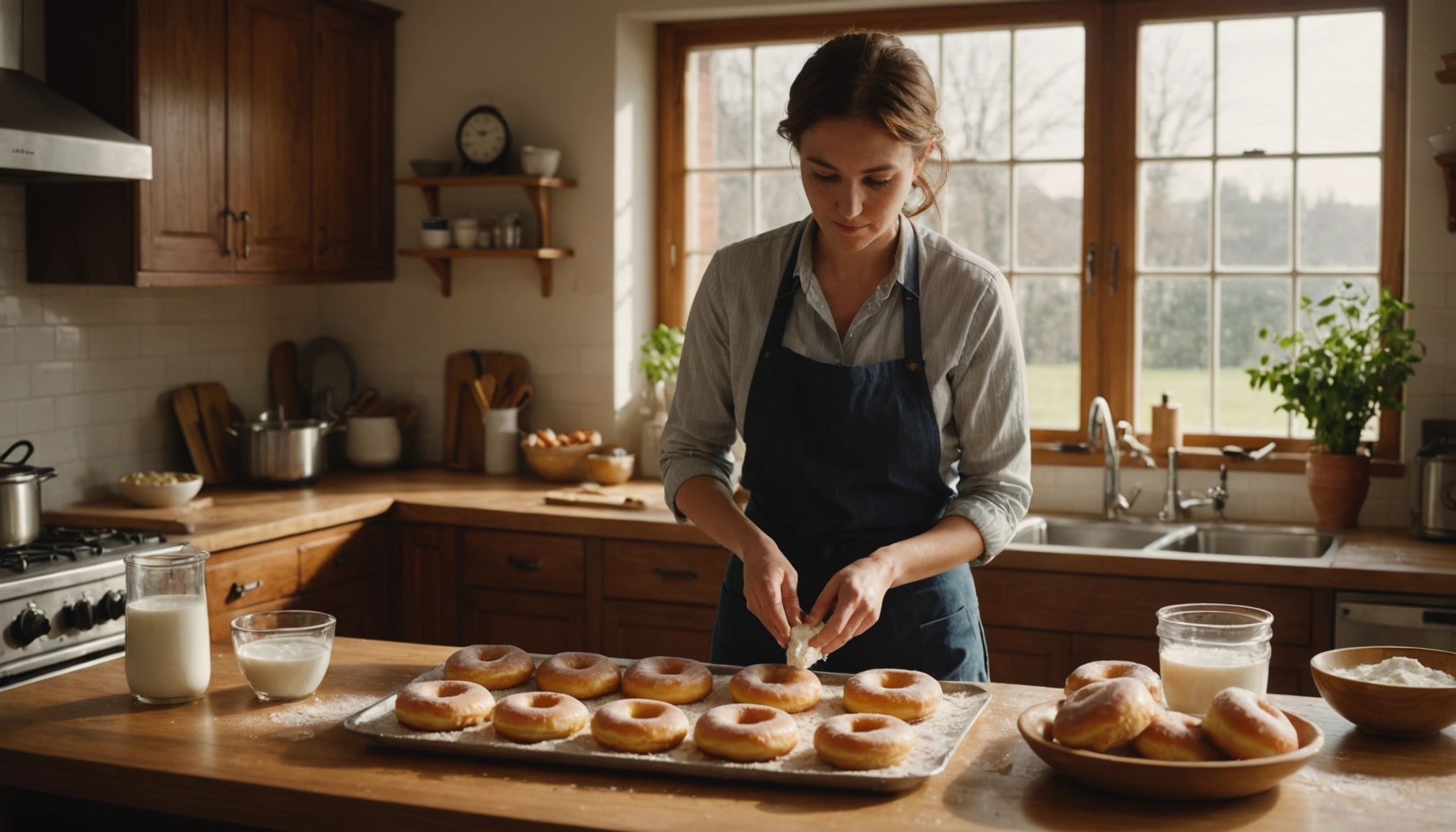 Délices légers : comment préparer des beignets moelleux au four