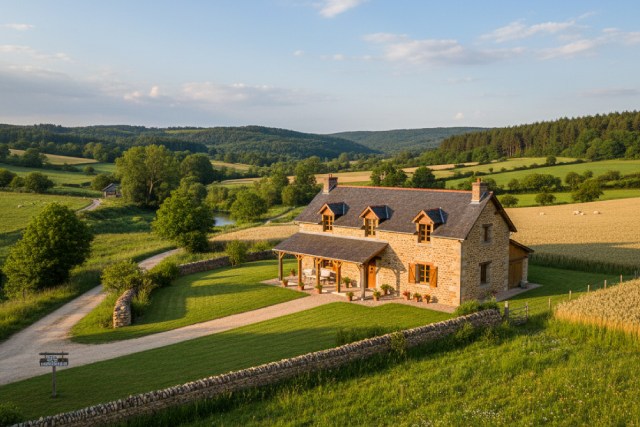 immobilier en zone rurale