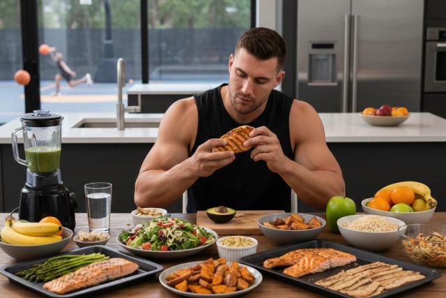 régimes alimentaires basketteurs