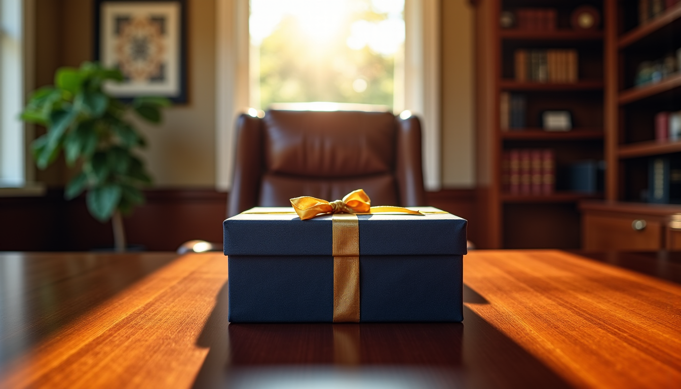Quel cadeau offrir pour l'ouverture d'un cabinet d'avocat ?